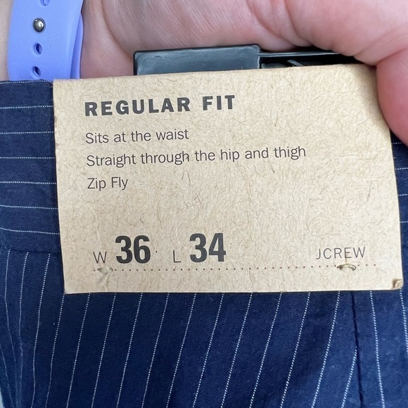 NWT J. Crew Men’s Regular Fit Pants 36x34 - Picture 4 of 5
